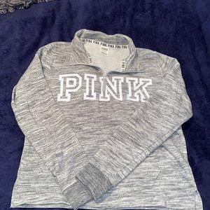 Pink Quarter Zip